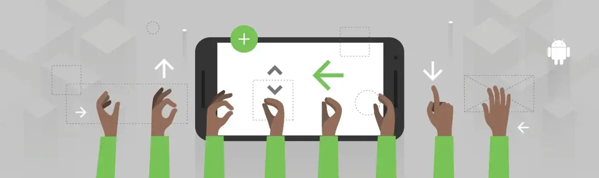 Gesture Navigation: handling visual overlaps (II)